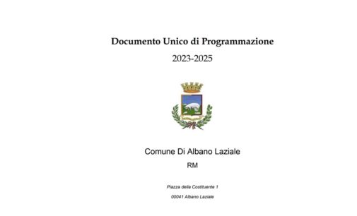 IL DOCUMENTO UNICO DI PROGRAMMAZIONE DEL COMUNE DI ALBANO LAZIALE E LA PARTECIPAZIONE DEMOCRATICA