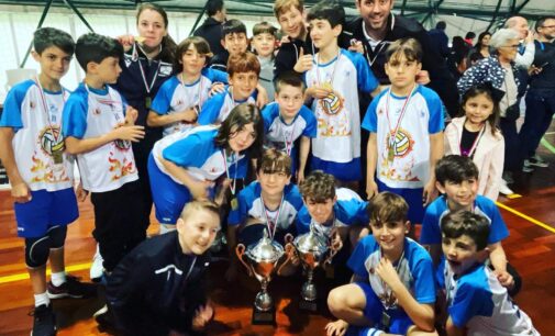 Marino Pallavolo, che show: doppio titolo regionale nell’Under 12 maschile in un solo giorno