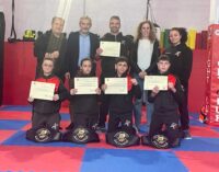 Quattro i giovani coresi neo campioni nazionali WTKA 2023 della Fight Club Frasca Academy