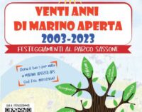 Ecco il Manifesto della Festa dei 20 anni di Marino Aperta APS