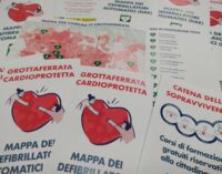 Grottaferrata Cardioprotetta: distribuite in città le brochure con la mappa dei dispositivi
