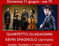Il clarinettista Kevin Spagnolo e il Quartetto Guadagnini a Palazzo Chigi di Ariccia
