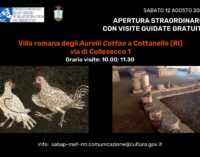 Apertura straordinaria della Villa degli Aurelii Cottae a Cottanello 