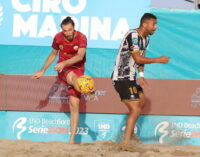 Farmaè Viareggio – Roma Beach Soccer 5-0 | Battuta d’arresto per i ragazzi di Llorenç