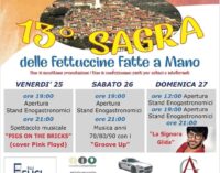 A MONTE COMPATRI LA SAGRA DELLE FETTUCCINE FATTE A MANO