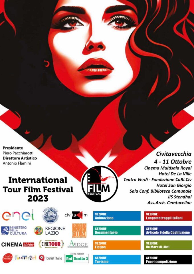 Al via l’International Tour Film Festival 2023 dal 4 all’11 ottobre a Civitavecchia