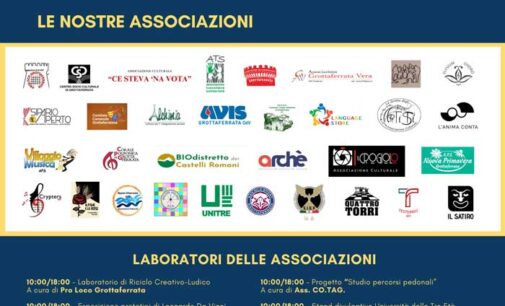 Grottaferrata – Festa della Solidarietà e dell’associazionismo