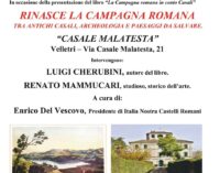 Il 7 ottobre a Velletri il libro “La Campagna Romana in cento Casali” e l’urgenza della tutela