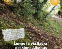 Rocca di Papa.  “LUNGO LA VIA SACRA DEL MONS ALBANUS”