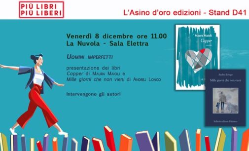 A ‘Più libri più liberi’ dall’8 al 10 dicembre…