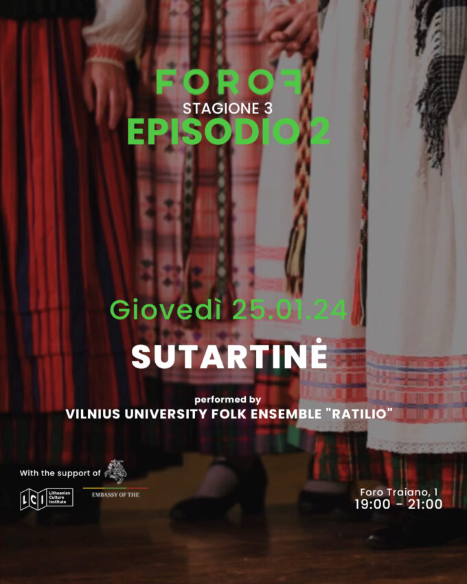 FOROF | TERZA STAGIONE – Episodio II | SUTARTINĖ