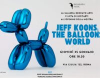 A Roma l’artista Jeff Koons: “The Ballons world”