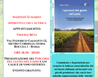 Martedì 12 marzo “I percorsi del gusto nel Lazio” di Roberta Micillo…con aperitivo
