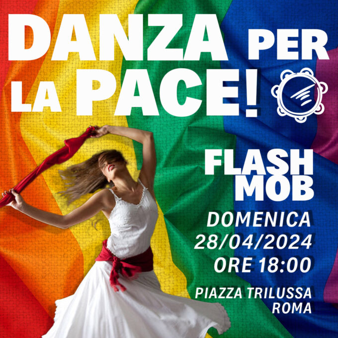 Roma: il 28/04 flash mob “Danza per la Pace” a Piazza Trilussa