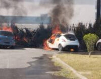 INCENDIO A CIAMPINO