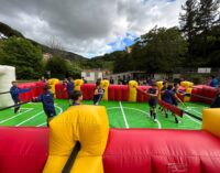 Football Club Frascati, un pomeriggio speciale per gli Esordienti 2012 con il calcio balilla umano