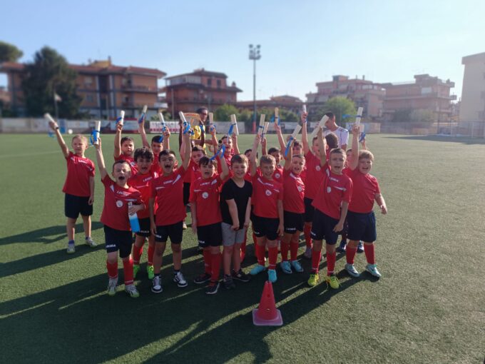 Vis Casilina, che festa per la chiusura della Scuola calcio. Rovere: “Annata sicuramente positiva”