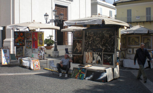 I Cento Pittori Via Margutta a Castel Gandolfo