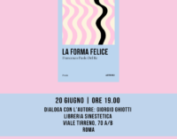 Il 20/6 a Roma, Francesco Paolo Del Re “La forma felice”