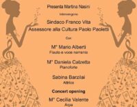 LA TERZINA DI MARINO A NEPI PER CONCERTO 1° AGOSTO 2024