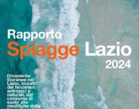 Dossier Spiagge Lazio 2024, nel Lazio 29,7% di spiagge in erosione,