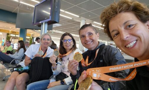 Nella storia della Paris Marathon Pour Tous i runner pontini