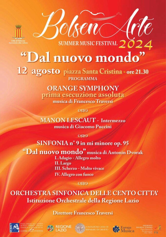 12 agosto a Bolsena Orchestra Cento Città