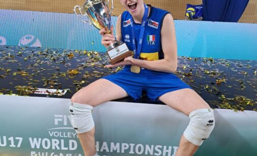 Marino Pallavolo, l’estate “magica” di Tosti: dopo l’argento europeo ecco anche l’oro mondiale