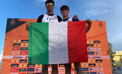 Marino Pallavolo, Marini Da Costa campione italiano Under 20 di beach volley: “Che gioia”