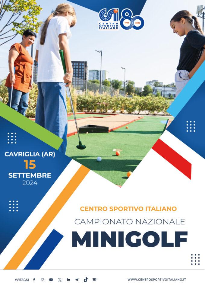 La “prima” nazionale CSI di Minigolf