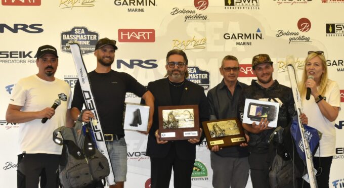 I vincitori della  3ᵃ edizione di Sea Bassmaster Marine Team Championship