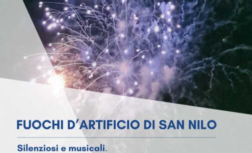 Grottaferrata – Fuochi d’artificio San Nilo: silenziosi e musicali