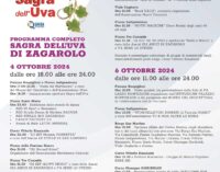 Comunicato stampa 80ª Sagra dell’Uva di Zagarolo – 4, 5 e 6 Ottobre 2024