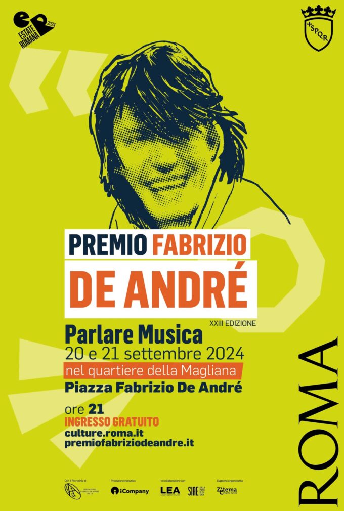 Premio De André. Parlare Musica