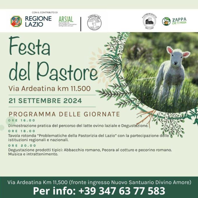 Al Divino Amore arriva la Festa del Pastore