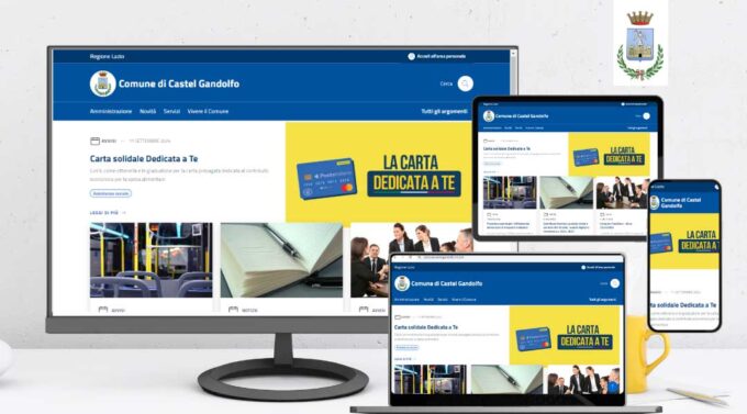 È online il nuovo sito del Comune di Castel Gandolfo