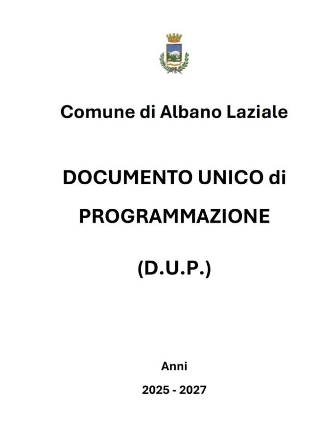 ALBANO LAZIALE IN PILLOLE STATISTICHE