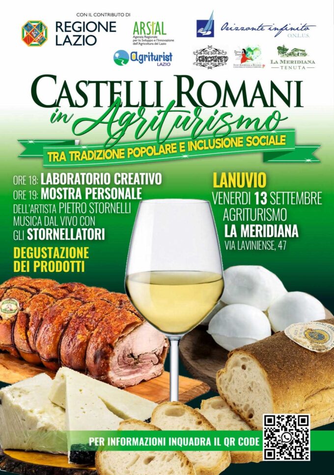 Castelli in Agriturismo: il territorio si racconta tra musica, arte e prodotti tipici