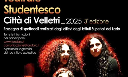 TEATRO ARTEMISIO – PALIO TEATRALE STUDENTESCO CITTA’ DI VELLETRI – ISCRIZIONI