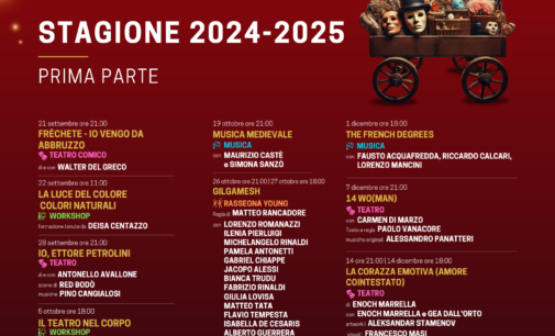 Comunicato Stampa – Stagione 2024-2025 Magazzini Teatrali: “Lo Spettacolo a Chilometro Zero”