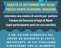 Sabato 21/9 “I laghi in lotta: riempiamo il lago di Nemi”