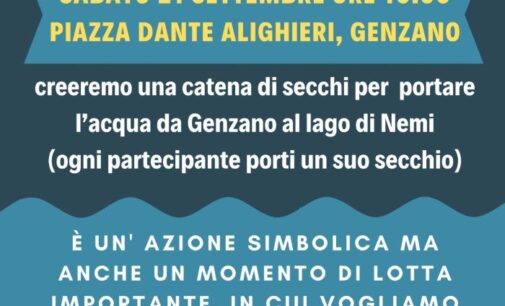 Sabato 21/9 “I laghi in lotta: riempiamo il lago di Nemi”