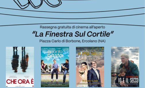 5-8 settembre “La Finestra sul Cortile”, cinema all’aperto e un libro su Massimo Troisi