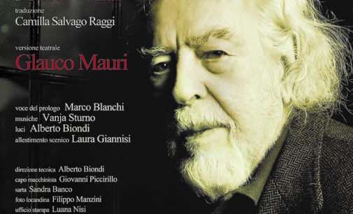 DE PROFUNDIS Con Glauco Mauri dal 26 al 29 settembre