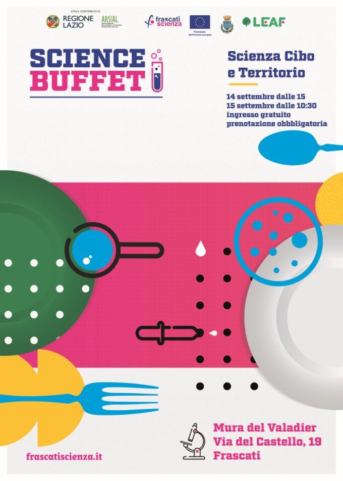 “Science Buffet”: Frascati Scienza porta in tavola la scienza con il gusto del territorio