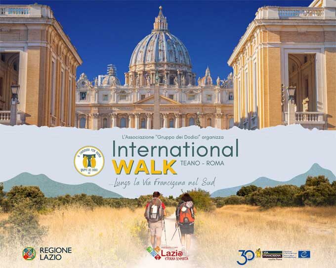 Torna l’International Walk Teano-Roma