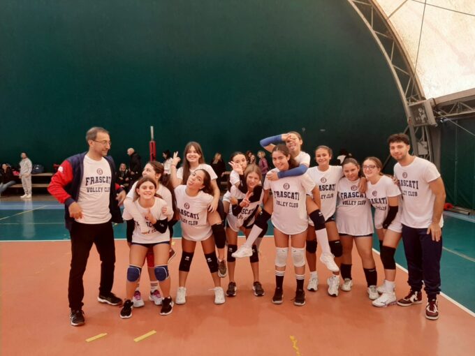 Volley Club Frascati (Under 12), Abbruciati: “Gruppo numeroso che si può togliere soddisfazioni”