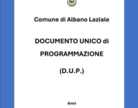 IL DOCUMENTO UNICO DI PROGRAMMAZIONE DEL COMUNE DI ALBANO LAZIALE