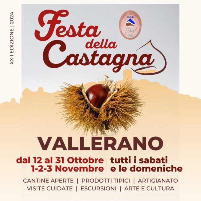 TORNA LA FESTA DELLA CASTAGNA DI VALLERANO