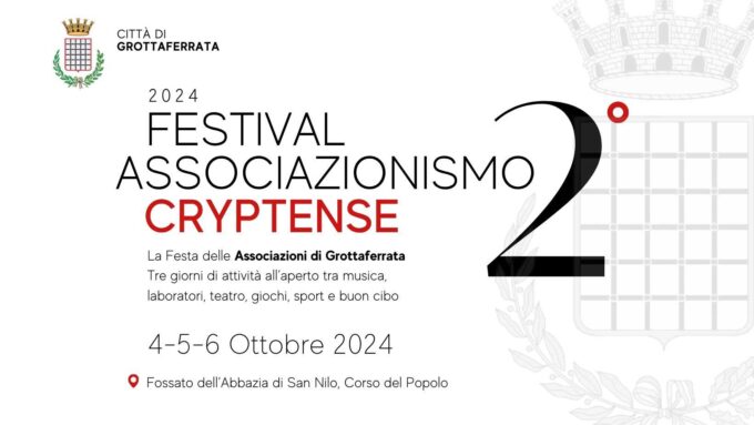 Grottaferrata – 2° Festival dell’Associazionismo Cryptense